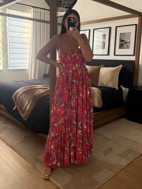 Petal and pup maxi dress small nwt